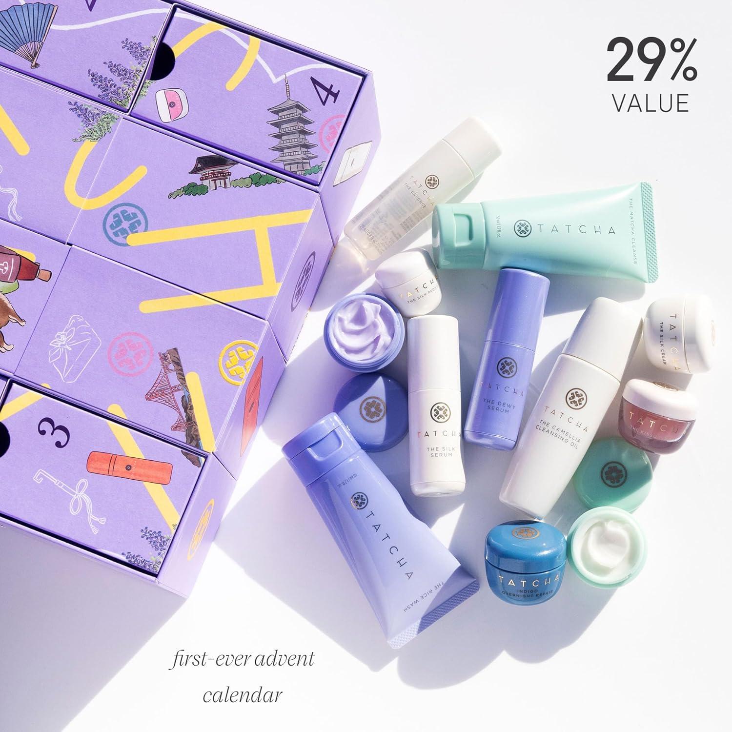 imageTATCHA 12 Days of Treasures Advent Calendar  Holiday Skincare Value Set 309 value
