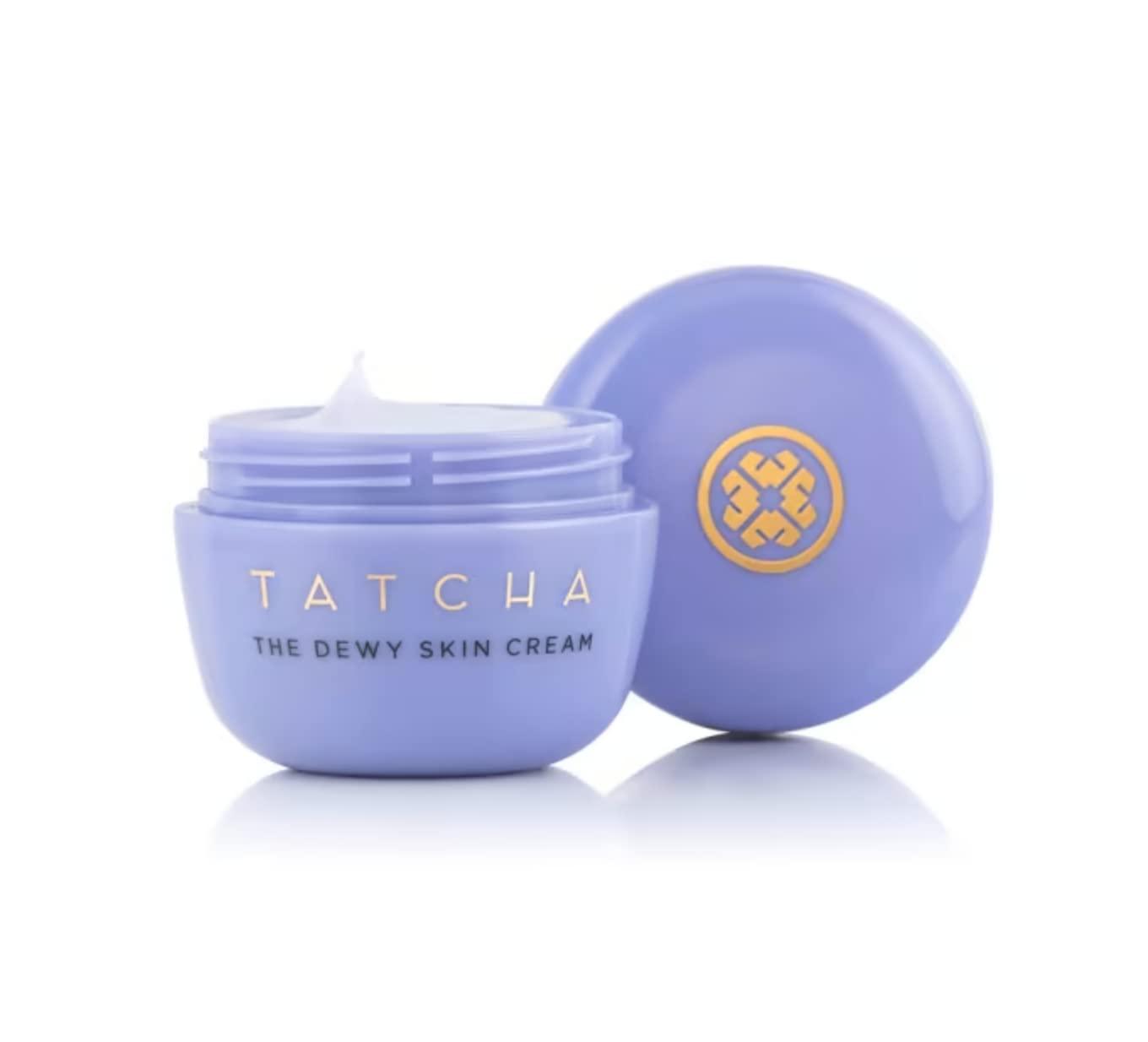 imageTATCHA The Dewy Skin Cream  Rich Face Cream to Hydrate Plump and Protect Dry and Combo Skin  10 ml  034 oz