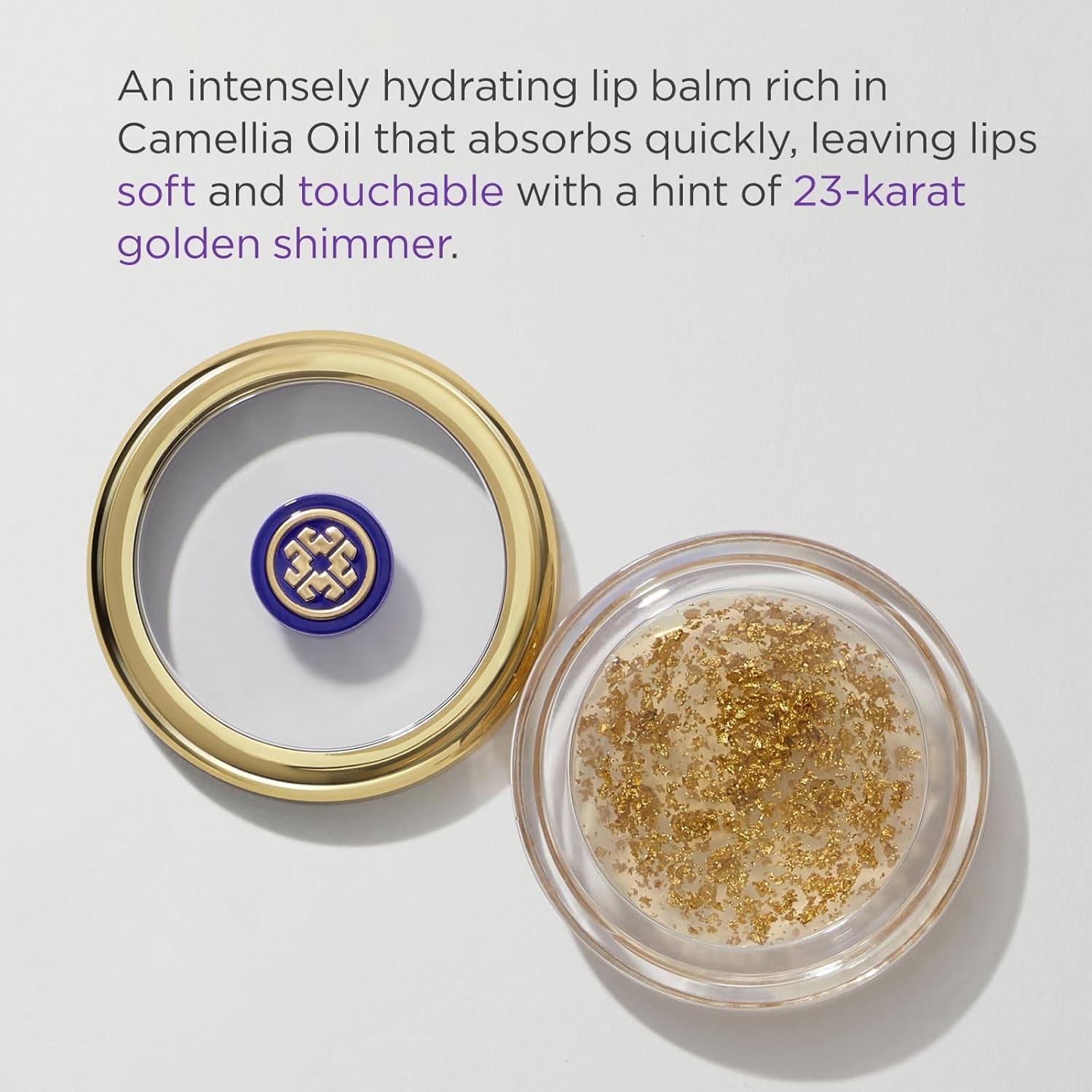 imageTatcha Camellia Gold Spun Lip Balm  Nourishing ampamp Intensely Hydrating 6 G  021 oz