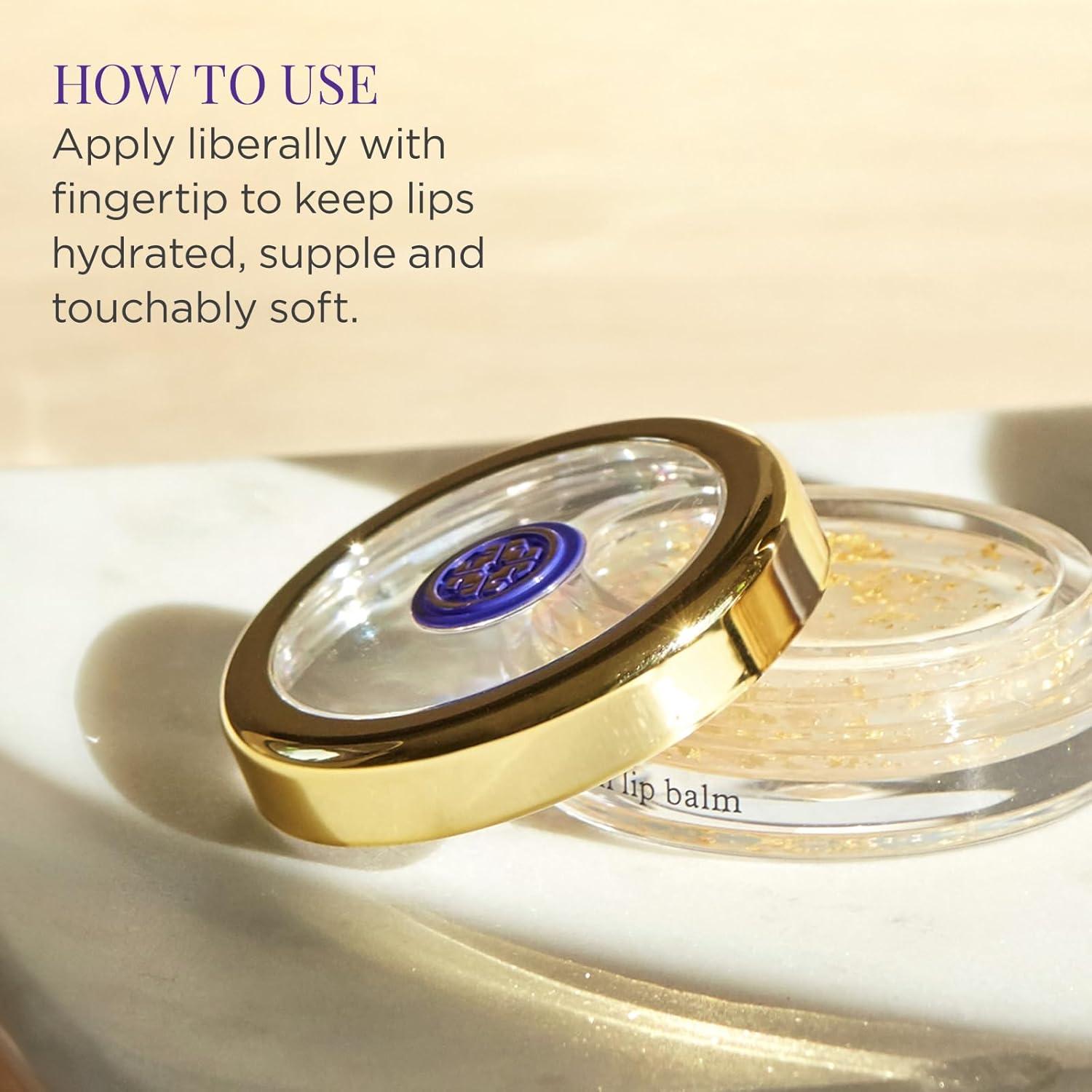 imageTatcha Camellia Gold Spun Lip Balm  Nourishing ampamp Intensely Hydrating 6 G  021 oz