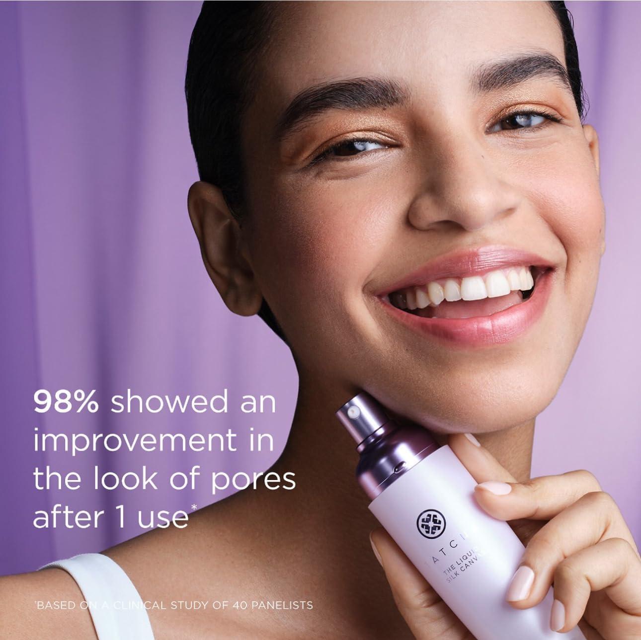 imageTatcha Liquid Silk Canvas  Weightless OilFree Liquid Silk Face Primer 30 ml  1 oz