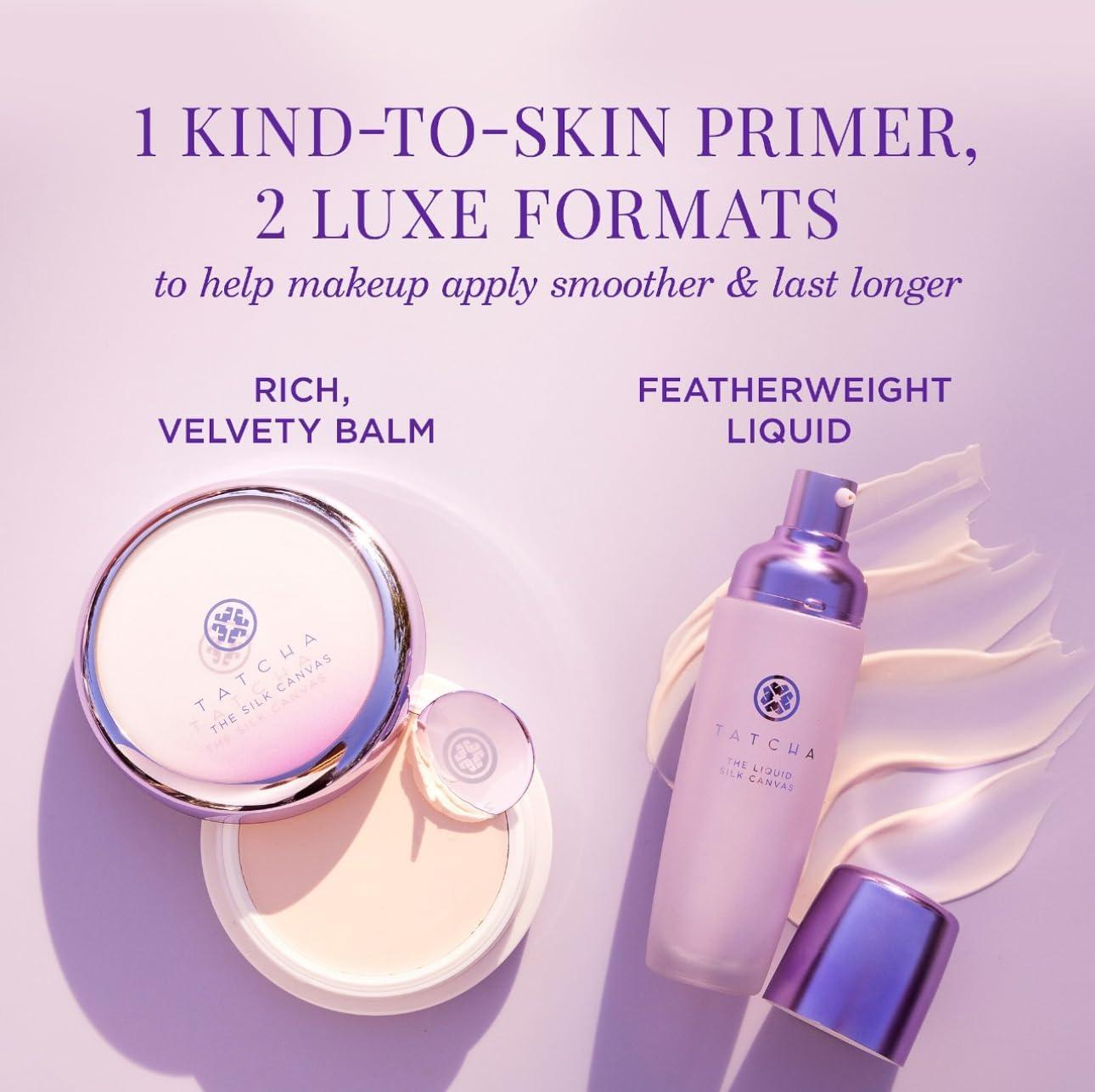 imageTatcha Liquid Silk Canvas  Weightless OilFree Liquid Silk Face Primer 30 ml  1 oz