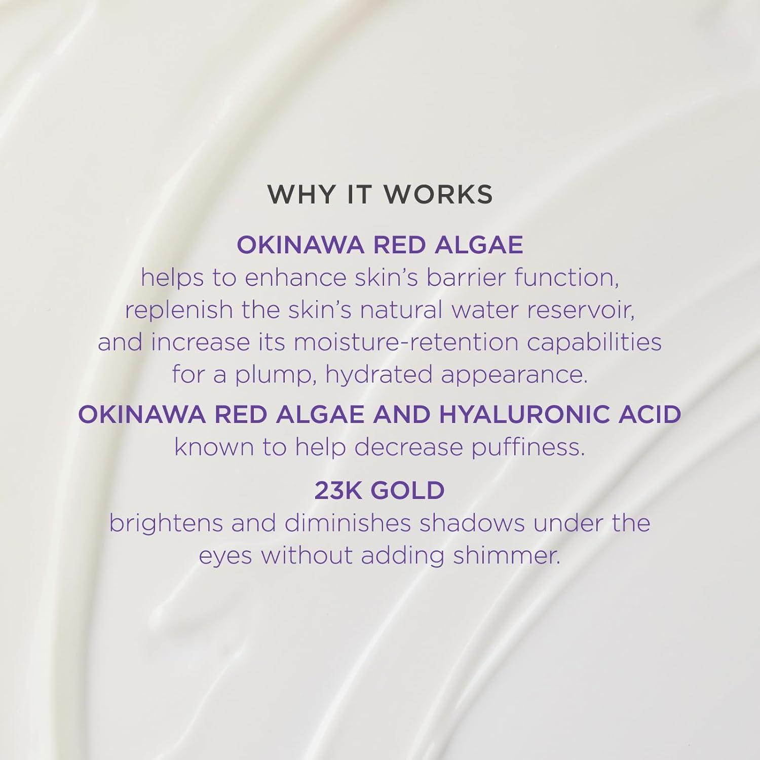 imageTatcha Luminous Deep Hydration Firming Eye Serum  Caffeinated Instant Hydrating Eye Serum for Fine Lines and Puffiness 15 ml  05 oz