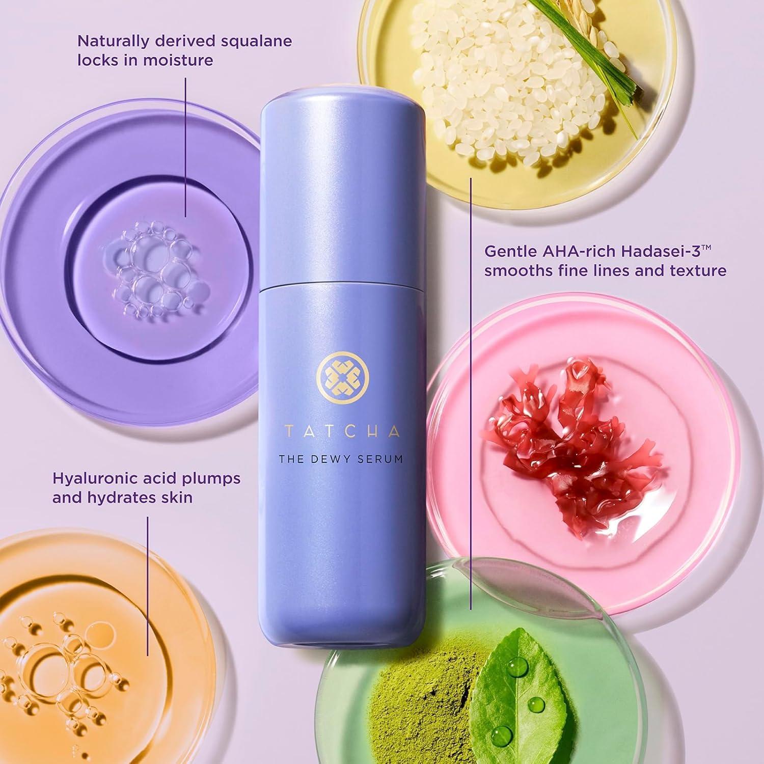 imageTatcha The Dewy Serum  Hydrating Serum for Smoother Plumper ampamp Dewy Skin  30 ml  1 oz