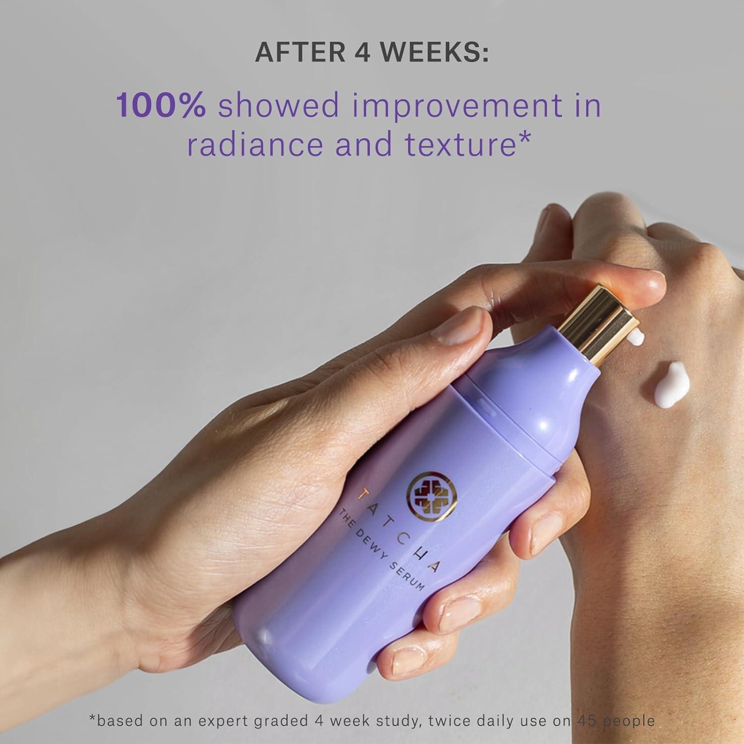 imageTatcha The Dewy Serum  Hydrating Serum for Smoother Plumper ampamp Dewy Skin  30 ml  1 oz