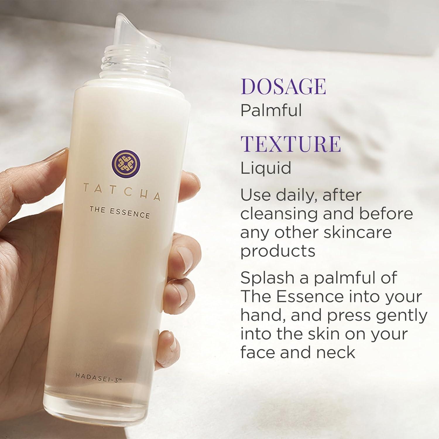 imageTatcha The Essence  OilFree Moisturizing and Skin Softening Serum Infused with Green Tea  150ml  51 oz