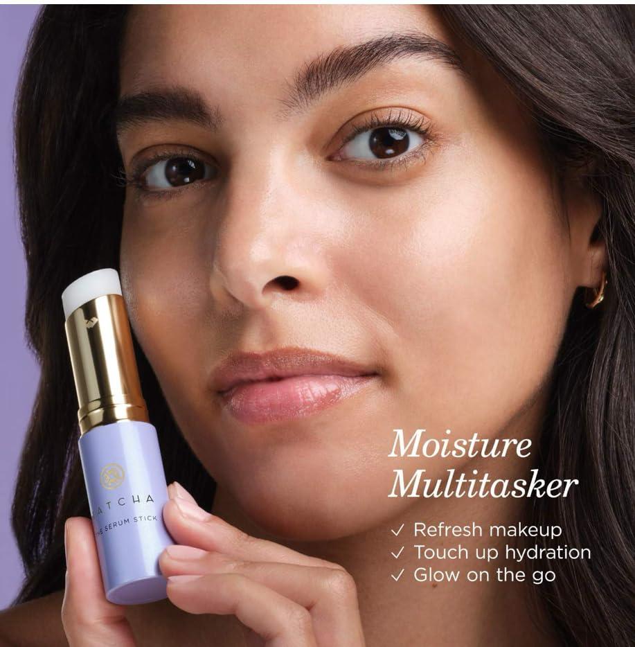 imageTatcha The Serum Stick  Smooth Dry Fine Lines Instantly Face ampamp Eye Brightener Stick 8 G  028 oz