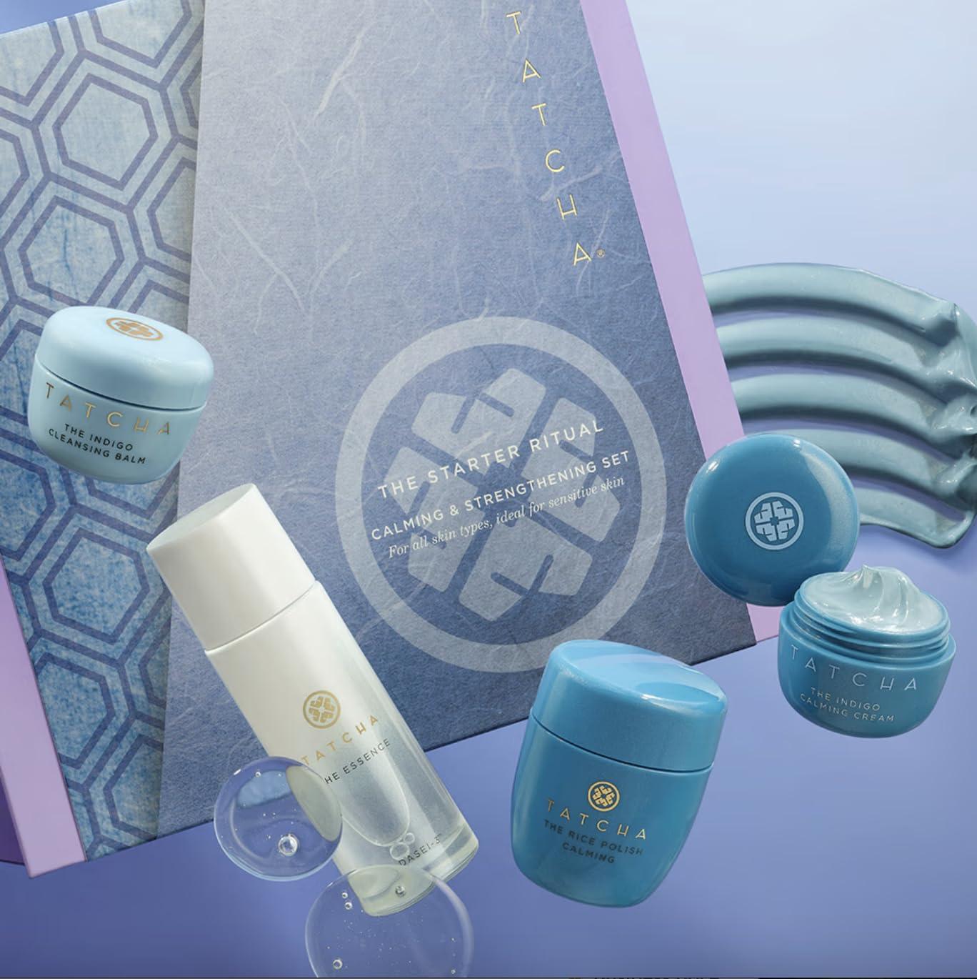 imageTatcha The Starter Ritual Set  Soothing for Sensitive Skin  2 Week Introductory Set  93 Value