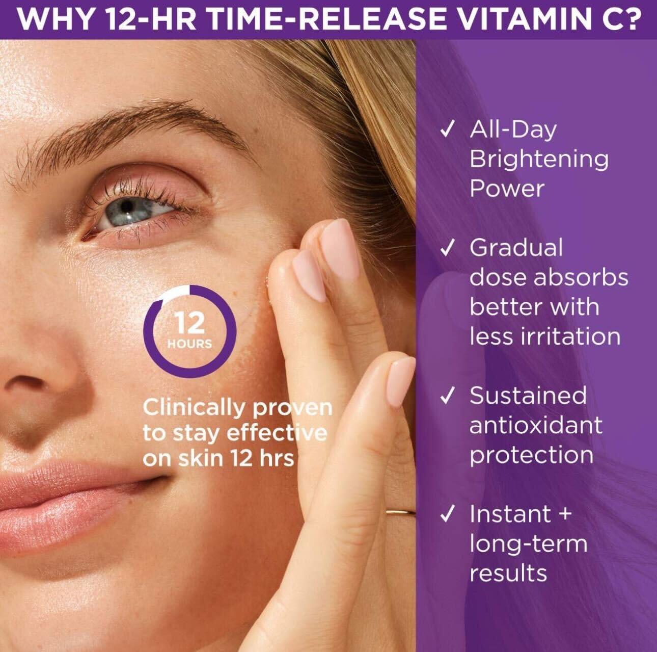 imageThe Brightening Serum  Vitamin C Treatment for Brighter Firmer Skin  Targets Hyperpigmentation ampamp Fades PostAcne Marks 30 ml  10 fl oz