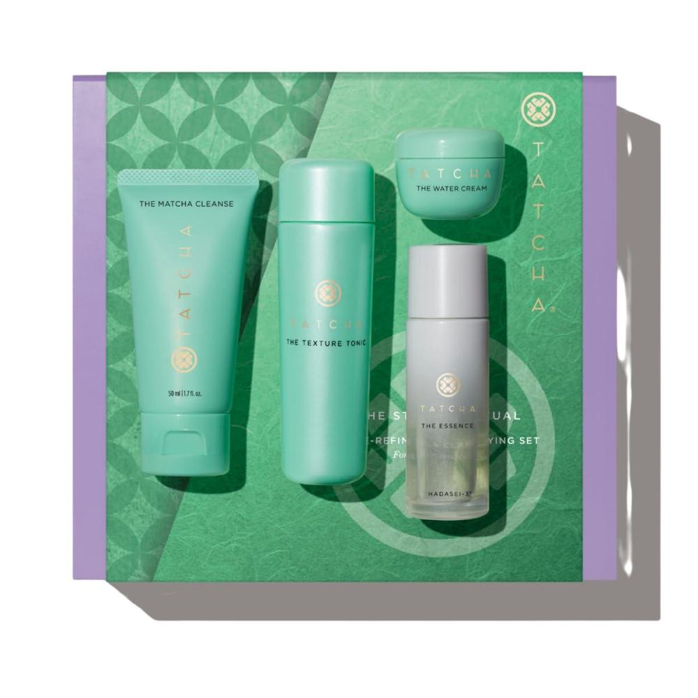 imageTatcha The Starter Ritual Set  PoreRefining ampamp Clarifying Set  2 Week Introductory Set  92 Value