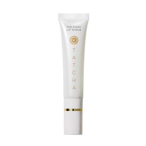 Tatcha Kissu Lip Scrub, Moisturizing Lip Exfoliant with Peach Seed Scrub for Polish, Smooth Lips