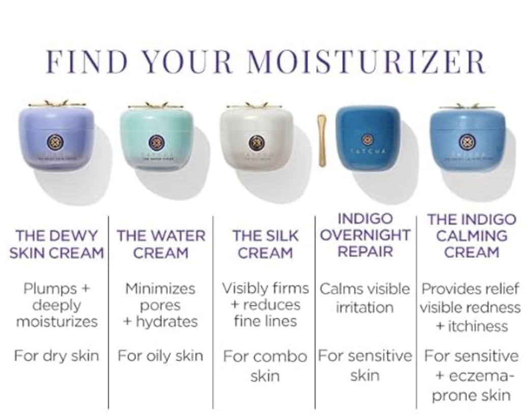 imageTATCHA Indigo Calming Cream  Face Moisturizing Cream for Eczema ampamp Redness  50ml  17 oz