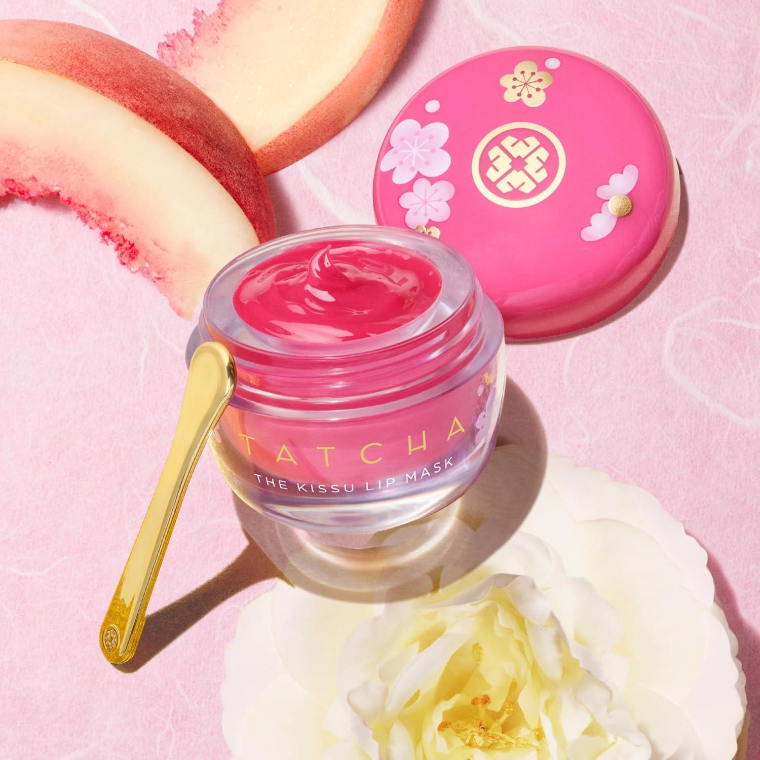 imageTATCHA Pure Pores Lush Lips Set The Matcha Cleanse The Water Cream ampamp The LimitedEdition Kissu Lip Mask Plum Blossom 119 value