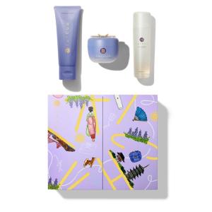 TATCHA Delightfully Dewy Set | Holiday Gift Set – The Rice Wash, The Dewy Skin Cream, and The Travel-Sized Essence ($177 Value)
